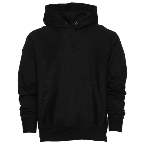 Champion Mens  Logo Hoodie In Black/black