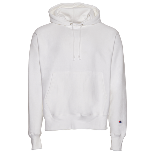 

Champion Mens Champion Logo Hoodie - Mens White/White Size S