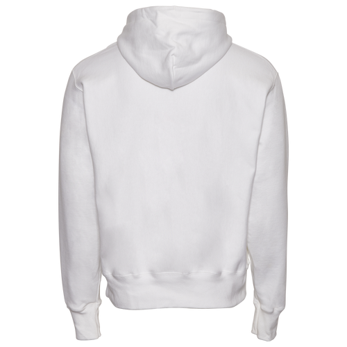 Plain white champion hoodie best sale