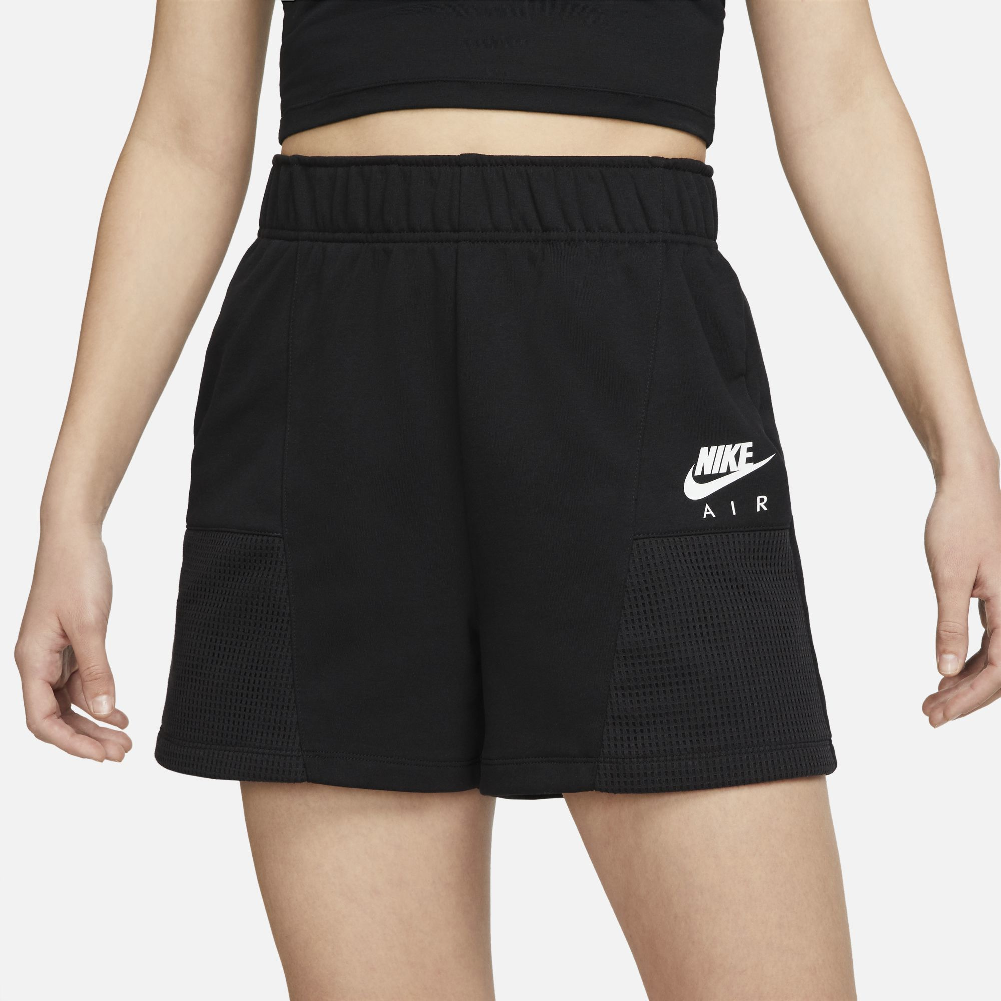 Nike air discount fleece shorts womens