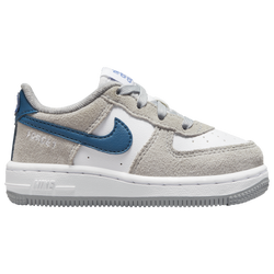 Boys' Toddler - Nike AF 1 LV8 - Smoke Grey/White/Blue