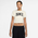 Nike Slim Graphic Crop T-Shirt  - Women's Sail/Black