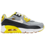 Nike Air Max 90 LTR - Boys' Preschool Gray/Yellow/White