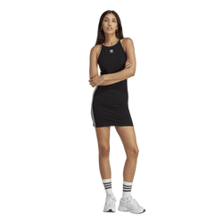 Pour femmes - adidas Robe Originals - Blanc/Noir