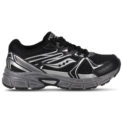Boys' Grade School - Saucony Ride Millennium  - Black/Silver