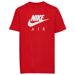 Boys' Grade School - Nike Air T-Shirt - White/Red