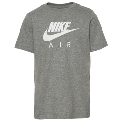 Boys' Grade School - Nike Air T-Shirt - Gray/White