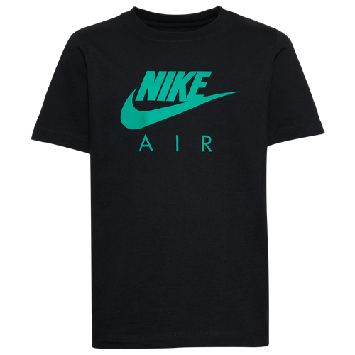 Nike Boys   Air T-shirt In Black/teal