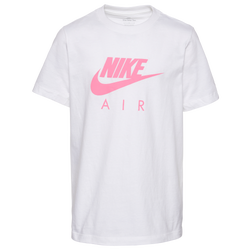 Boys' Grade School - Nike Air T-Shirt - White/Pink