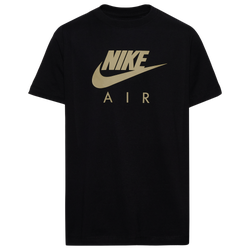 Boys' Grade School - Nike Air T-Shirt - Black/Khaki