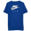 Nike Air T-Shirt - Boys' Grade School Blue/Silver