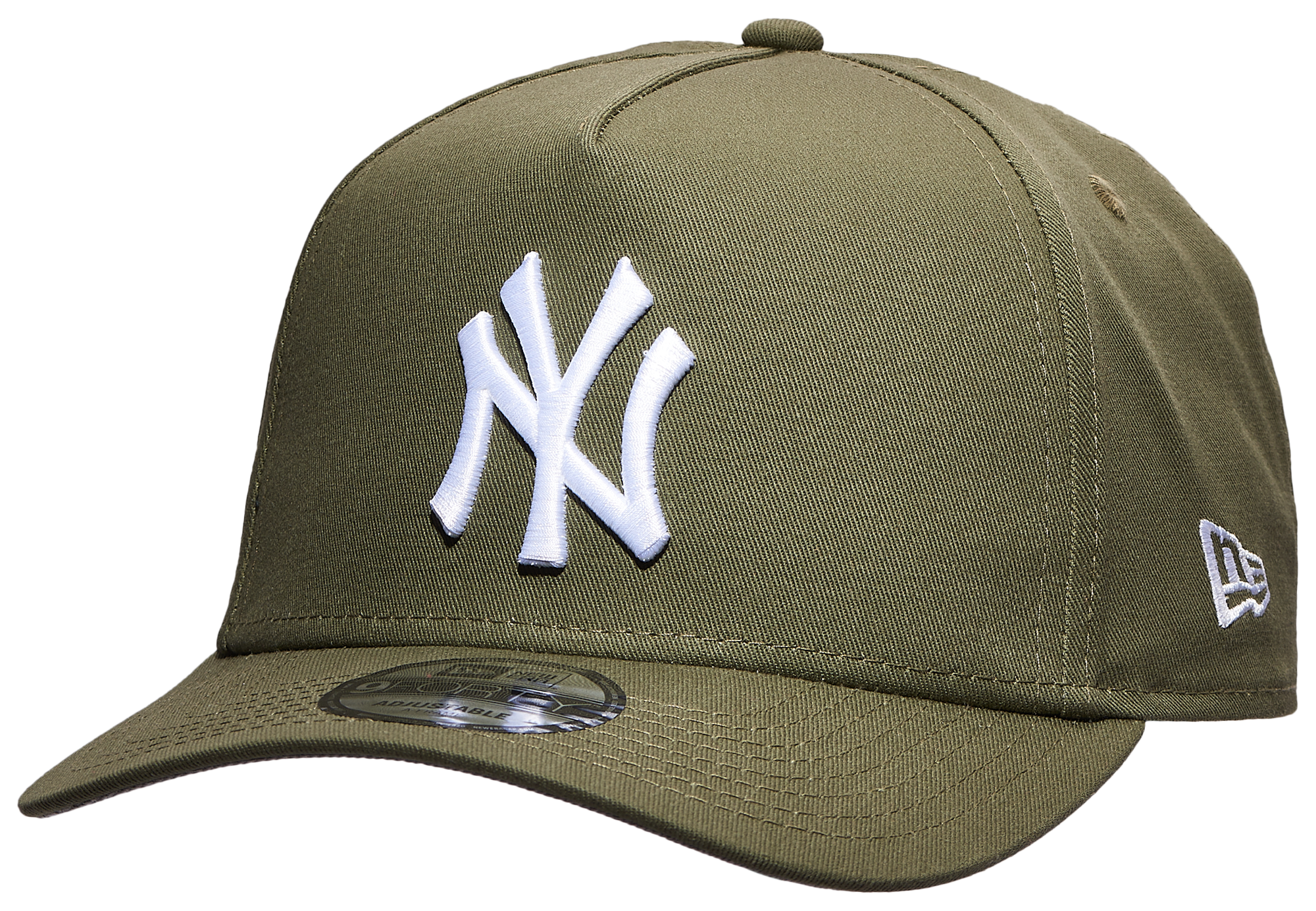 【9FORTY A-Frame】ニューヨーク・ヤンキース　オリーブ＆ホワイトロゴ 9FORTY A-Frame MLB Wordmark ニューヨーク・ヤンキース