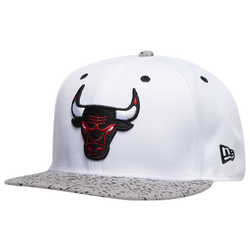 Adult - New Era Bulls 9FIFTY A-Frame Retro 4 Cap  - Cement/White