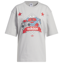 Pour femmes - adidas T-shirt Kingston - Grey/Red
