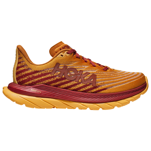 Shop Hoka Mens  Mach 5 In Red/brown