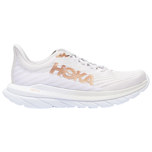 Shop Hoka Mens  Mach 5 In White/copper