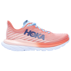 Women's - HOKA Mach 5 Running Shoes - Camellia/Peach Pafait