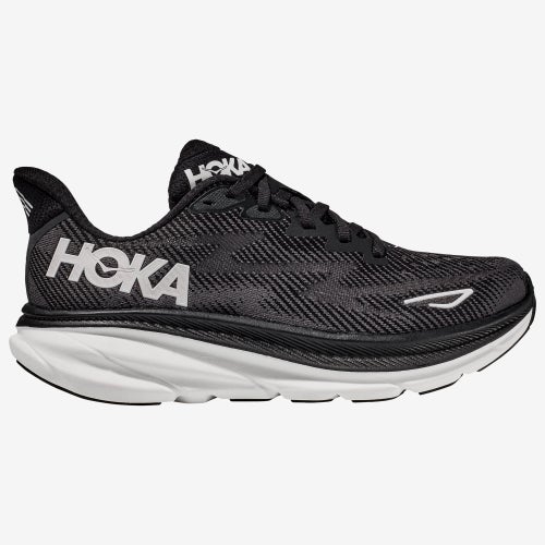 

HOKA Mens HOKA Clifton 9 - Mens Shoes Black/White Size 11.5