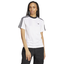 Women's - adidas Jacquard T-Shirt  - White/Black