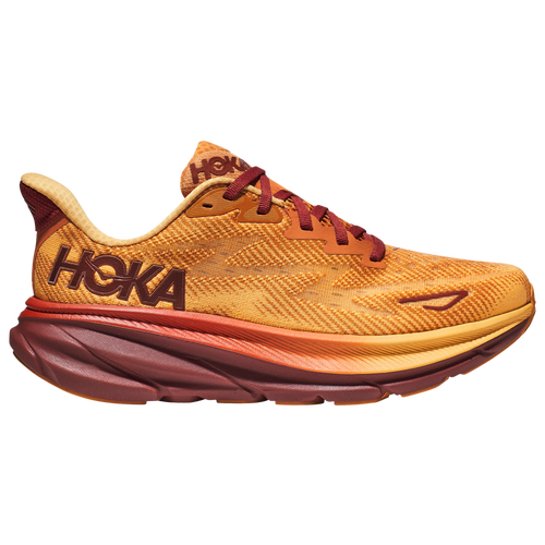 

HOKA Womens HOKA Clifton 9 - Womens Running Shoes Amber Haze/Sherbet Size 07.5