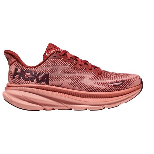 

HOKA Womens HOKA Clifton 9 - Womens Running Shoes Pink/Rust Size 07.0