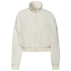 Women's - adidas Originals Adicolor Nylon Track Top  - White/White