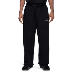 Men's - Jordan Brooklyn Oversize Stretch Pants  - Black/Blue