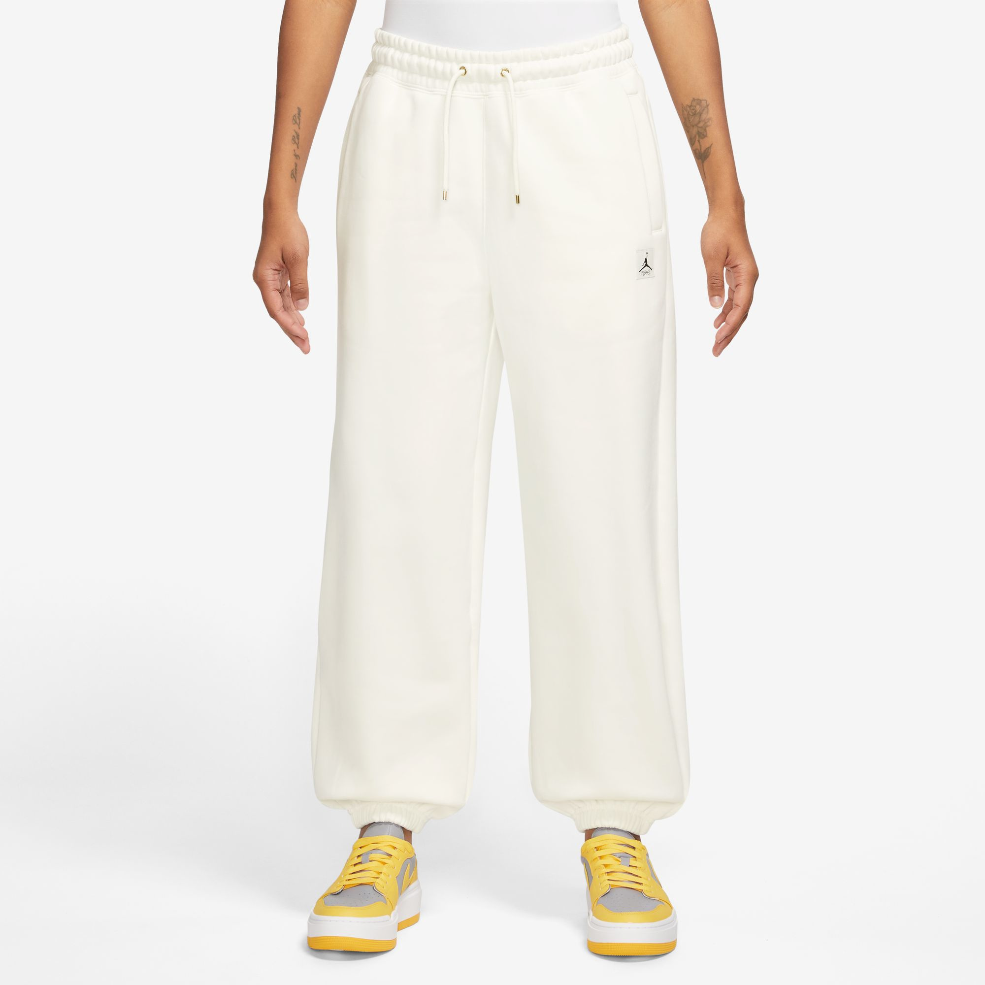 Jordan Flight Women's Fleece Pants Branco FB5113-133