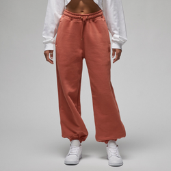 Women's - Jordan Flight Fleece Pants - Sky J Orange/Orange