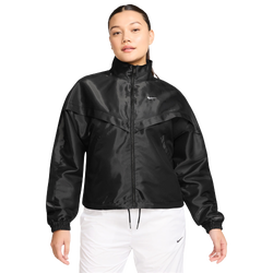Women's - Nike NSW Shine Windrunner Jacket  - White/Black