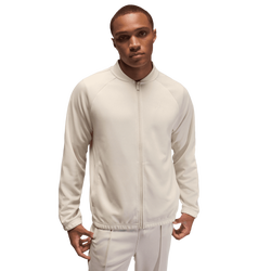 Men's - Jordan Essential Track Suit Jacket  - White/Tan