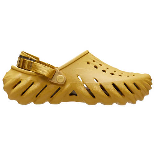 

Crocs Mens Crocs Echo Clogs - Mens Shoes Desert Grass/Brown Size 12.0