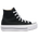 Converse Chaussure à plateforme All Star à tige montante - Pour femmes Noir/Blanc