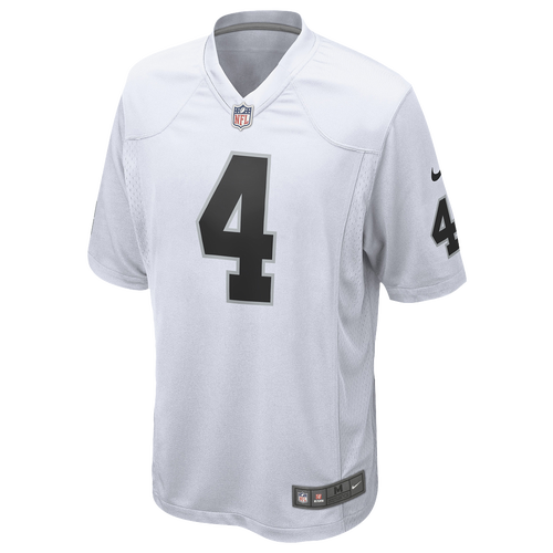 

Nike Mens Derek Carr Nike Raiders Game Day Jersey - Mens White Size S