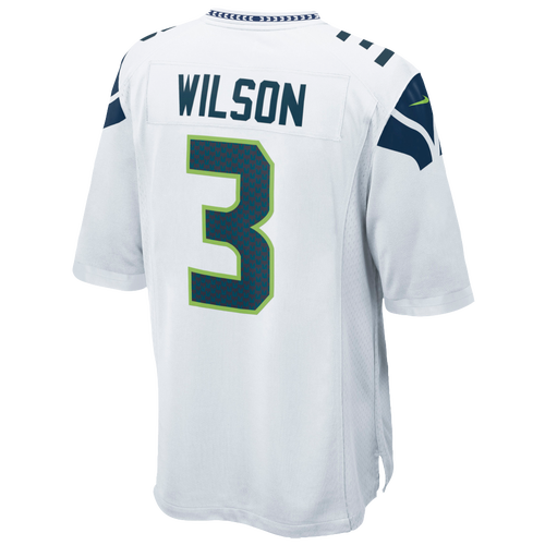 

Nike Mens Russell Wilson Nike Seahawks Game Day Jersey - Mens White Size L