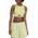 adidas Ribbed Tank  - Women's Yellow/White
