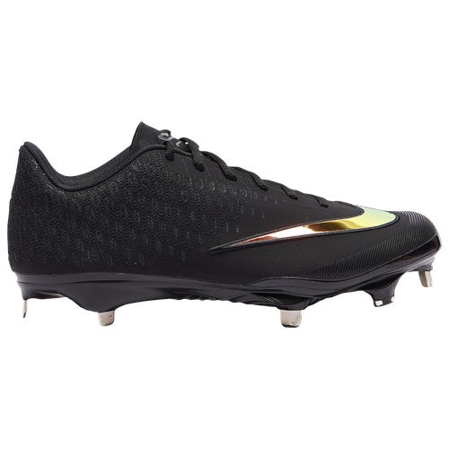 Nike Lunar Vapor Ultrafly Elite 2 - Men's Metal Cleats Shoes - Black / Black / Dark Grey - AO7946-012