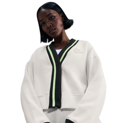 Women's - Nike Cardigan Prep Jacket  - Black/Sail