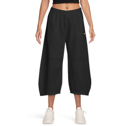 Pour femmes - Nike Pantalon à jambe baril Phoenix - Noir/Voile