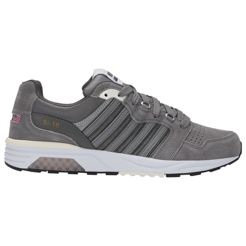 

K-Swiss Mens K-Swiss SI-18 Rannell - Mens Basketball Shoes Frost Gray/Gunmetal/White Size 11.5