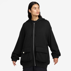 Women's - Nike Dance OS Full-Zip Hoodie - Black/White