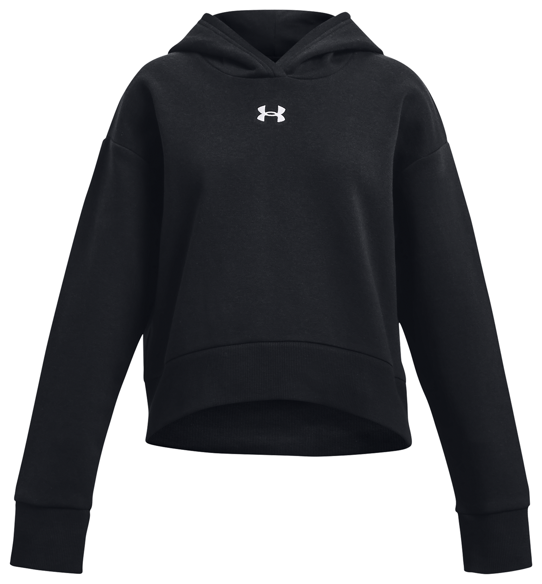 Under Armour Womens Rival Full Zip Hoodie Black XS