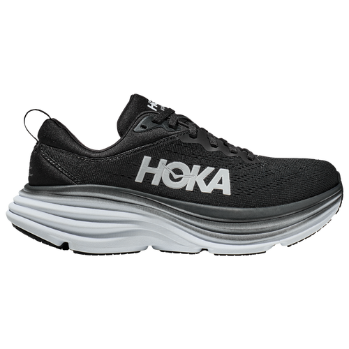 Shop Hoka Womens  Bondi 8 In White/black