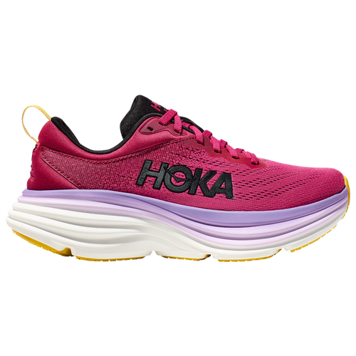 

HOKA Womens HOKA Bondi 8 - Womens Running Shoes Cherries Jubilee/Pink Yarrow Size 10.0