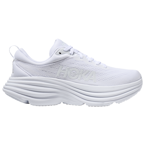 Shop Hoka Womens  Bondi 8 In White/white