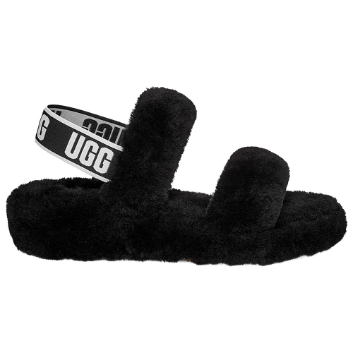 

UGG Womens UGG Oh Yeah Slide - Womens Shoes Black/Black Size 6.0