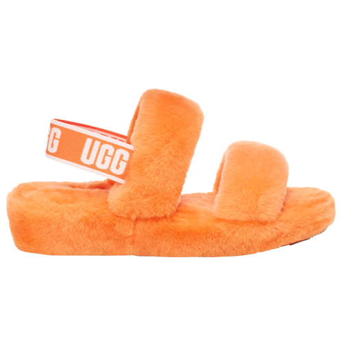 Ugg Women's Oh Yeah Slide Slippers In California Poppy/orange