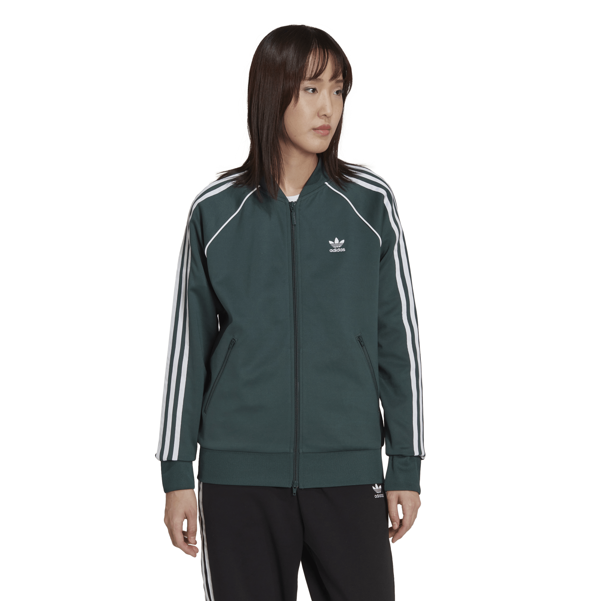 Originals superstar hotsell track jacket green