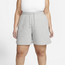Nike Collection Fleece Shorts - Women's Grey