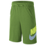 Nike NSW Club HBR Short - Boys' Grade School Chlorophyll/Chlorophyll